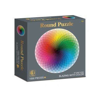 Puzzle Redondo Arco Iris 1000 piezas