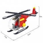COGO City Helicóptero Bloques de Construcción (79 piezas)