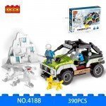 COGO City Coche Todoterreno Bloques de Construcción (390 piezas)