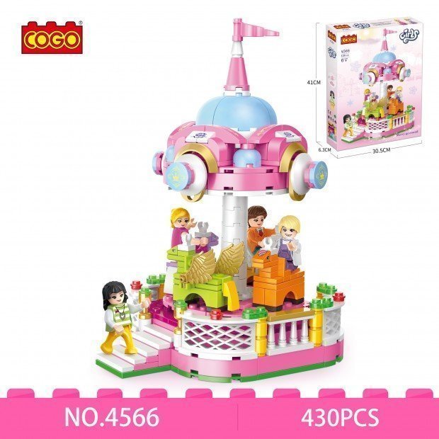 COGO Girls Tío Vivo Bloques de Construcción (430 piezas)