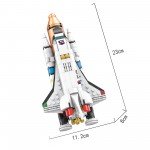 COGO Space Cohete Espacial Bloques de Construcción (404 piezas)